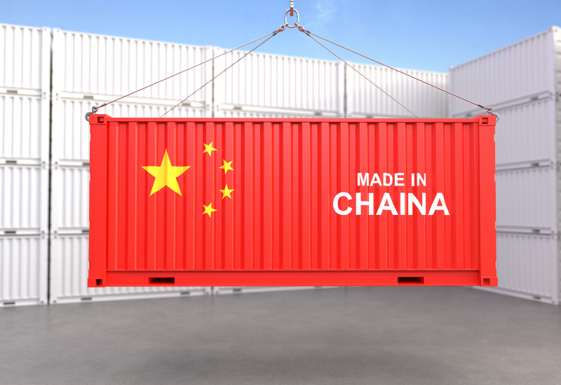 Exportação da China para o Mundo